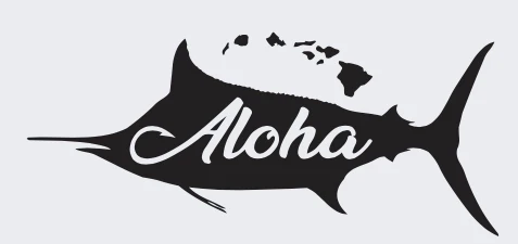 Aloha Lures “Super Ninja” LS Shirt White **Large Fit** - Image 3