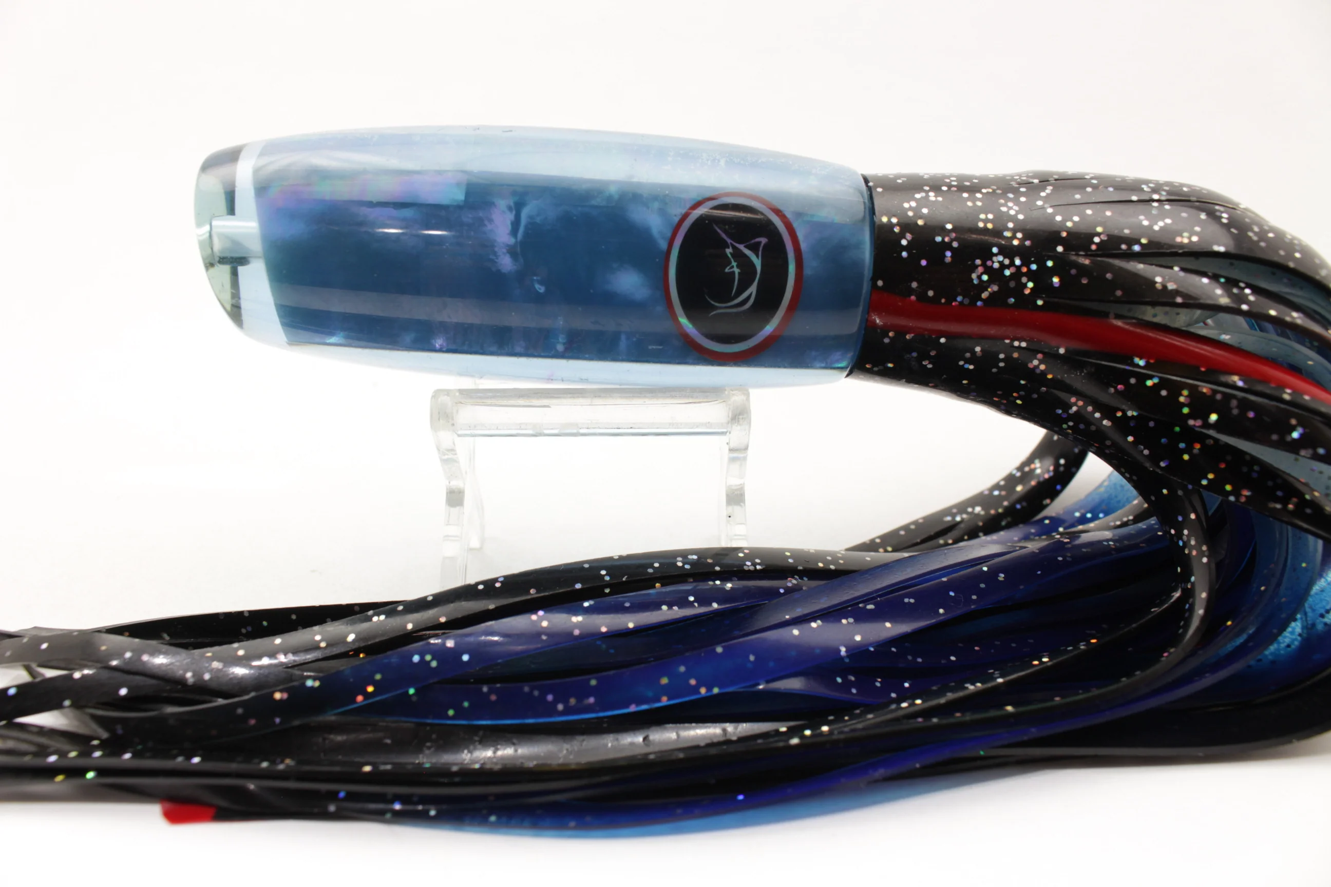 Bonze Lures Blue MOP-Black Sea Creature 12" 7.5oz - Image 9